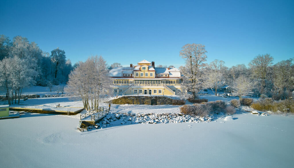 Möckelsnäs Herrgård Vinter